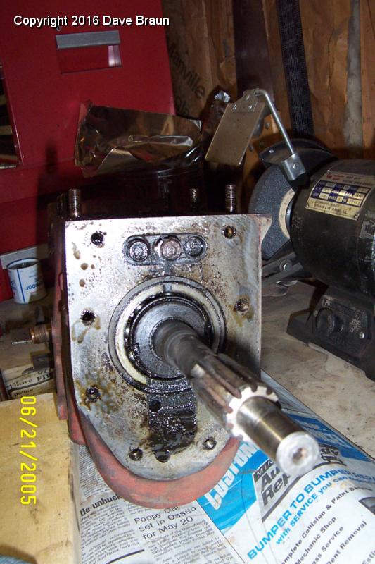 MGTD15470/Gearbox and Clutch/Gearbox Rebuild and Installation/First